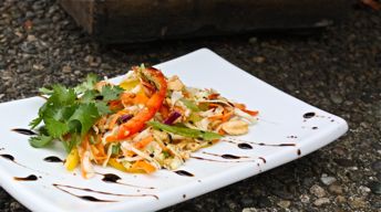 Asian Peanut Slaw
